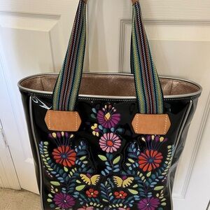 Classic Consuela embroidered tote. Good condition.